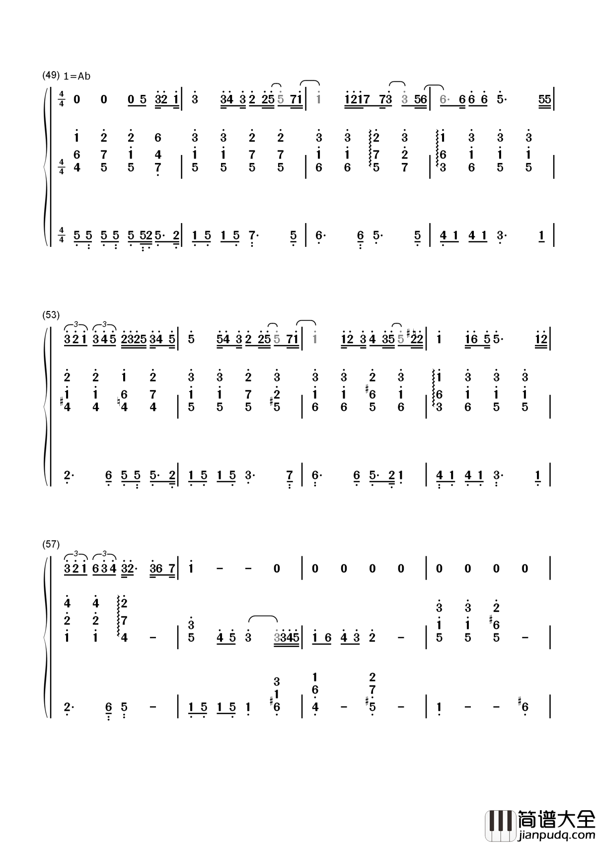 你那么爱她简谱_李圣杰_你那么爱她，为什么不把她留下。