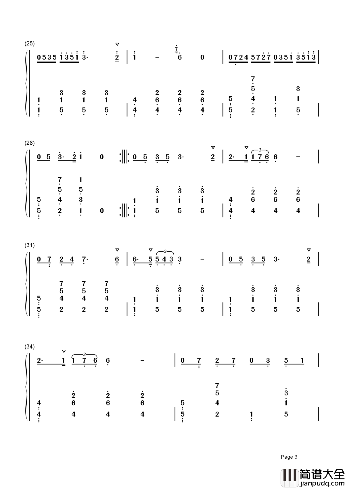 Maiden's_Prayer简谱__Richard_Clayderman__少女的祈祷，一首青春没唱完的歌