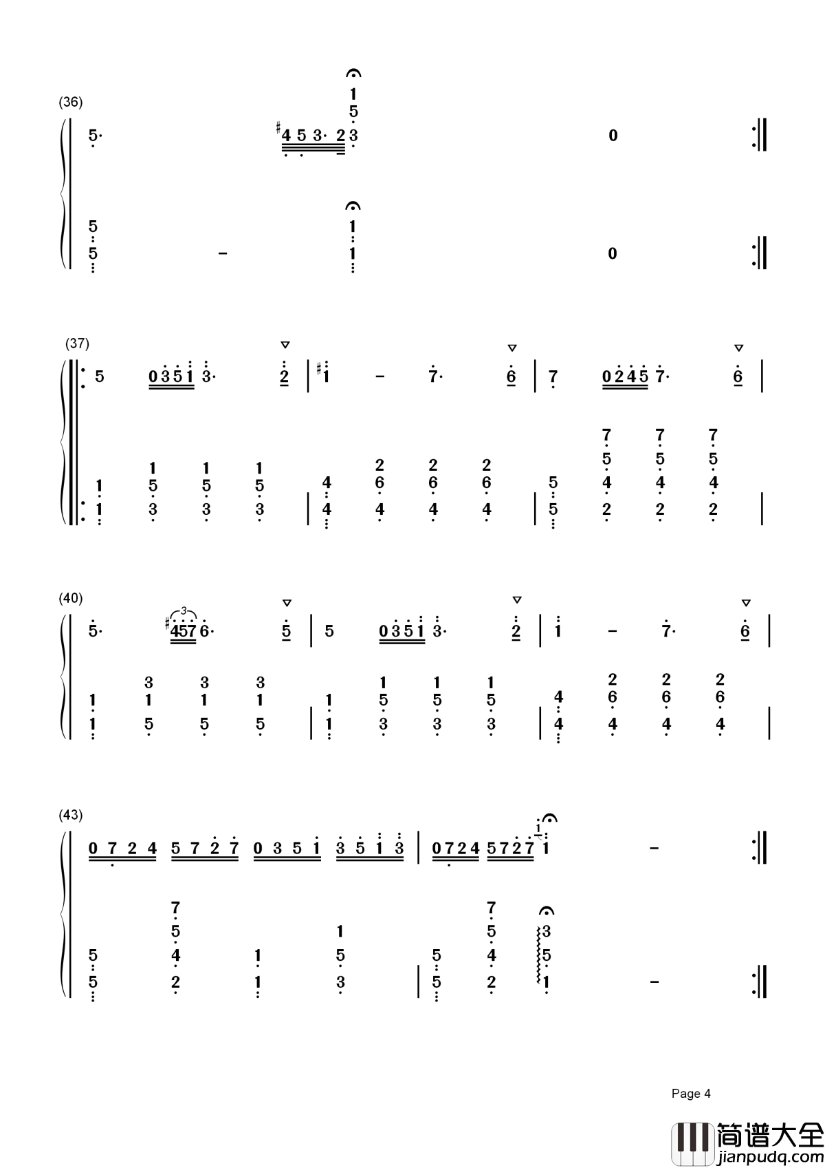 Maiden's_Prayer简谱__Richard_Clayderman__少女的祈祷，一首青春没唱完的歌