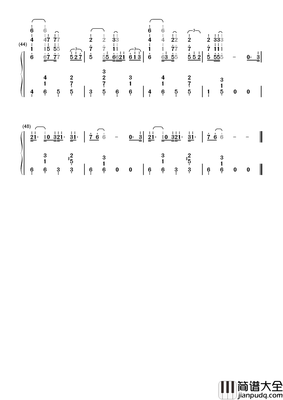 下沙简谱__游鸿明___情歌诗人游鸿明，喧嚣退去，他的声音辗转低回。