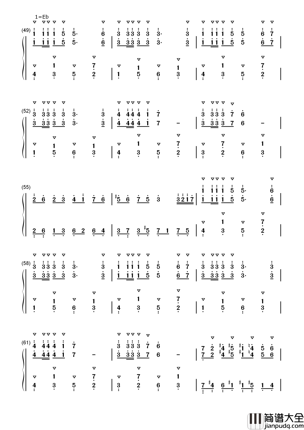 欢沁简谱_林海_子兮爱子卿，愿天下有情人共度欢沁一刻