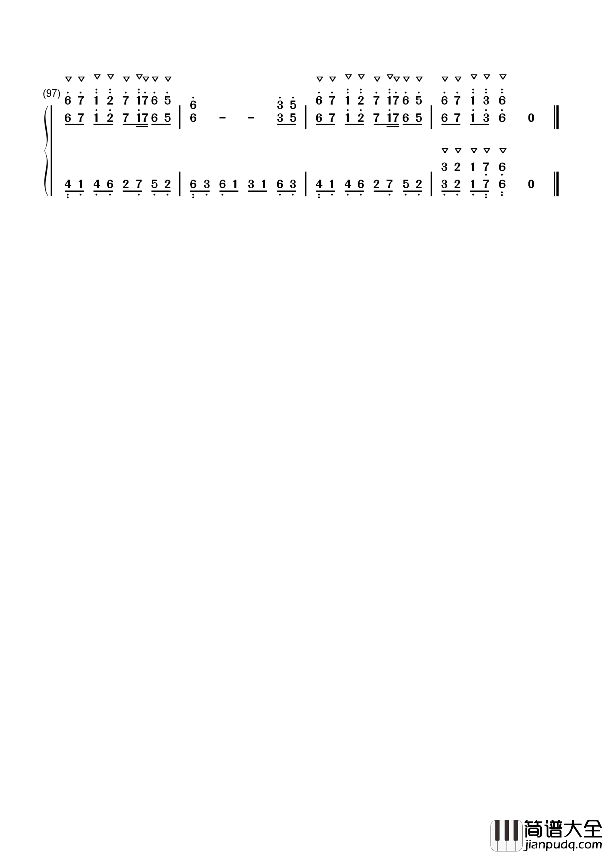 欢沁简谱_林海_子兮爱子卿，愿天下有情人共度欢沁一刻