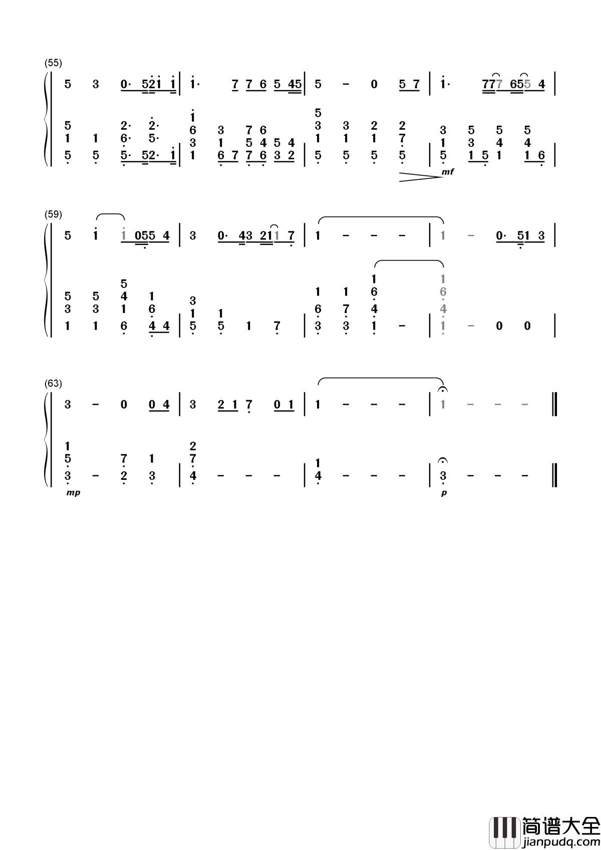 You_Raise_Me_Up简谱__Secret_Garden__听了无数遍还是忍不住泪崩