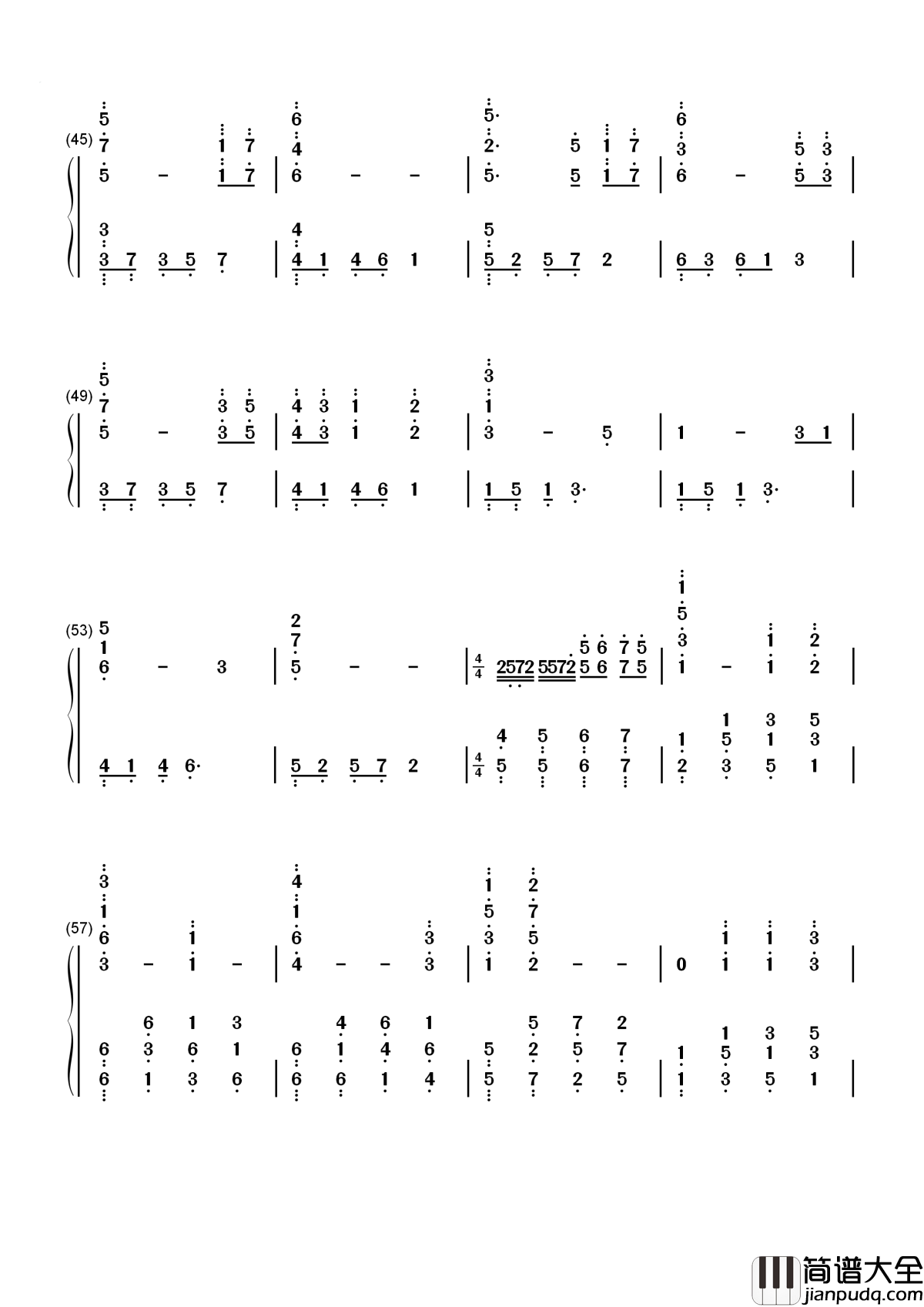 The_Ludlows简谱__燃情岁月插曲，让你一见钟情的背景音乐