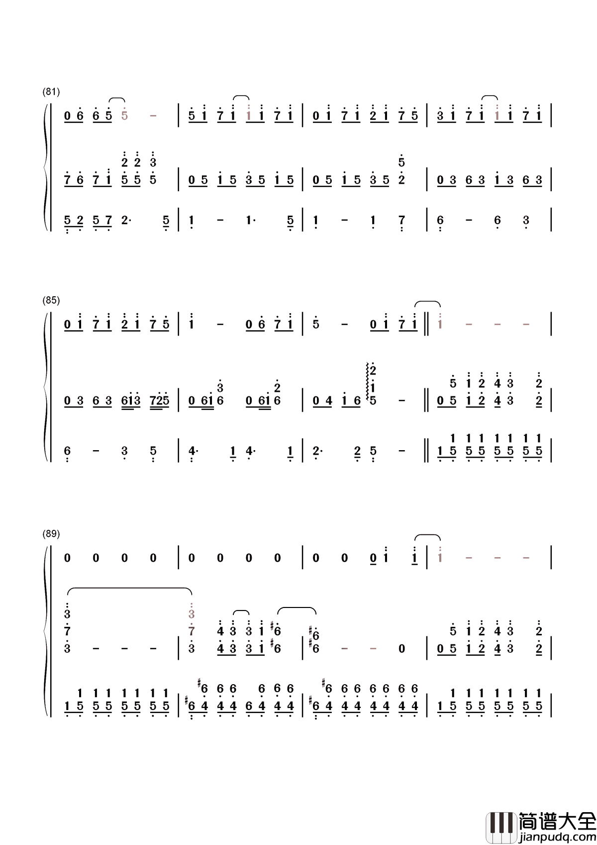 逆光简谱_孙燕姿逆光，再听不只是勇气