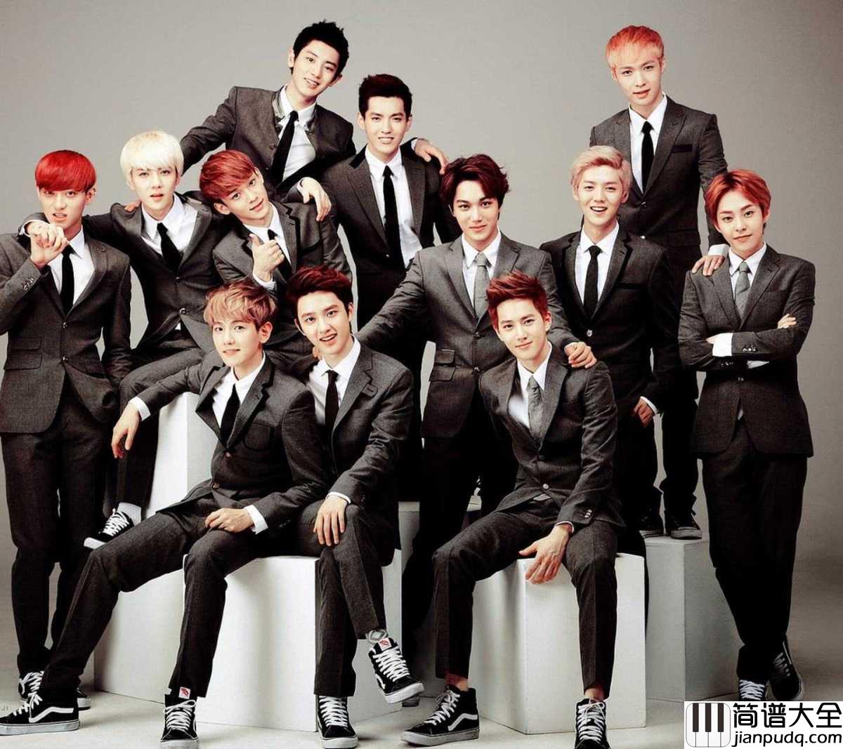 十二月的奇迹简谱_EXO_我侧耳倾听听我听不到的你