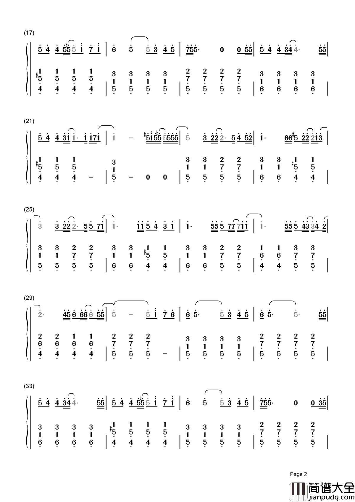 Love_Story简谱_LYn_陪伴是最长情的告白