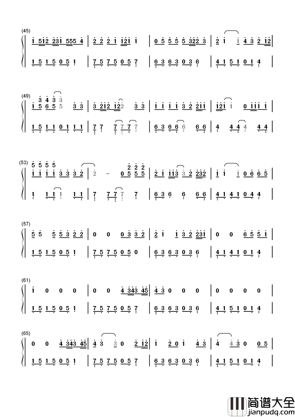 思念是一种病简谱_张震岳_/_蔡健雅_我们总是在抱怨事与愿违__却不愿意回头看看自己