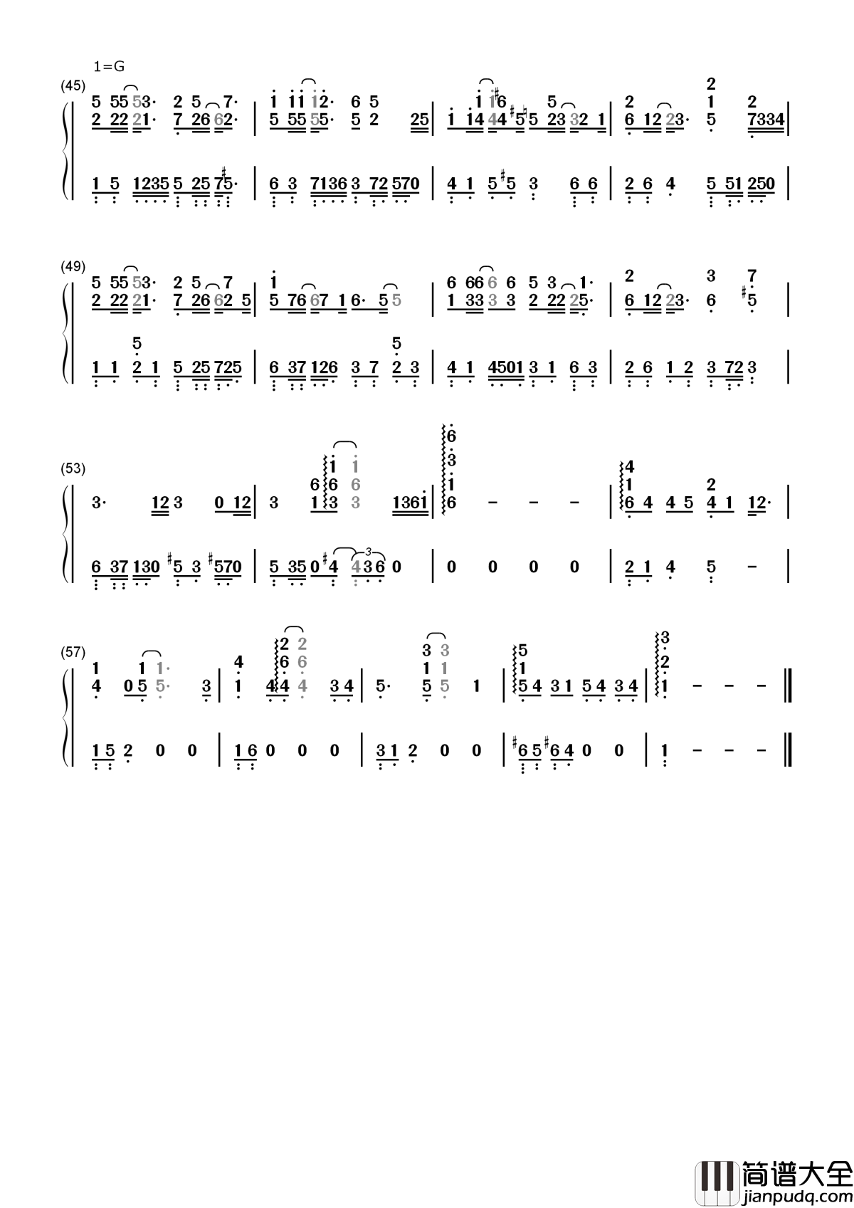 缺口简谱_庾澄庆在爱情里，彼此都是彼此的缺口