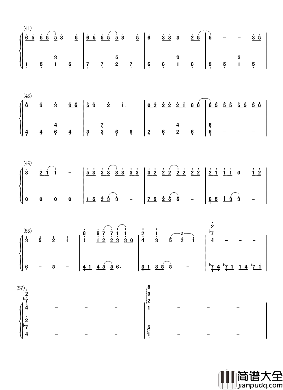 练习简谱_刘德华_开始慢慢着急__着急这世界没有你