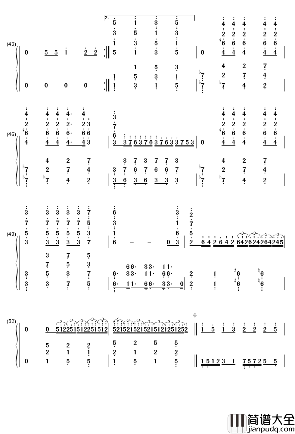 一生有你简谱_水木年华_只有陪伴才是最长情的告白