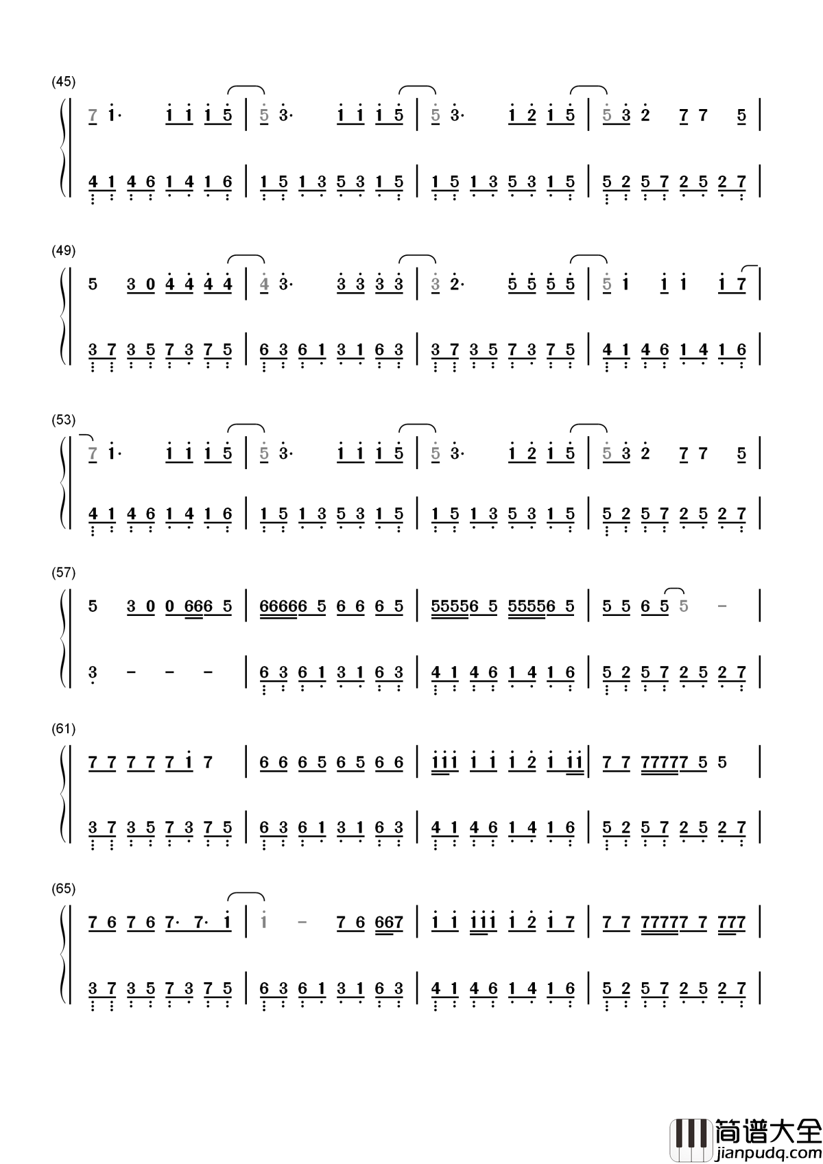 聆听你的话简谱_尹莱美_愿你不因伤痛而落泪不因疲惫而绝望