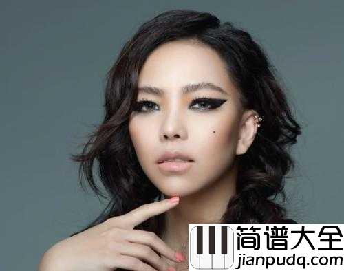 如果你也听说你简谱_张惠妹_想到你想起我，胸口依然温热