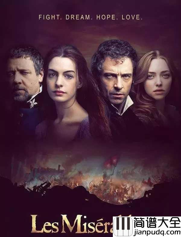 On_My_Own简谱__Rosalind_James___以歌唱出雨果之声