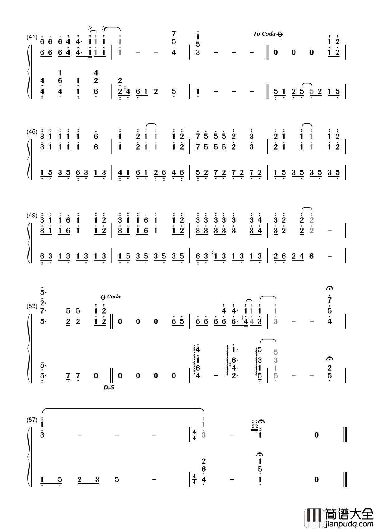 痴心绝对简谱_李圣杰_敬往事一杯酒再爱也不回头
