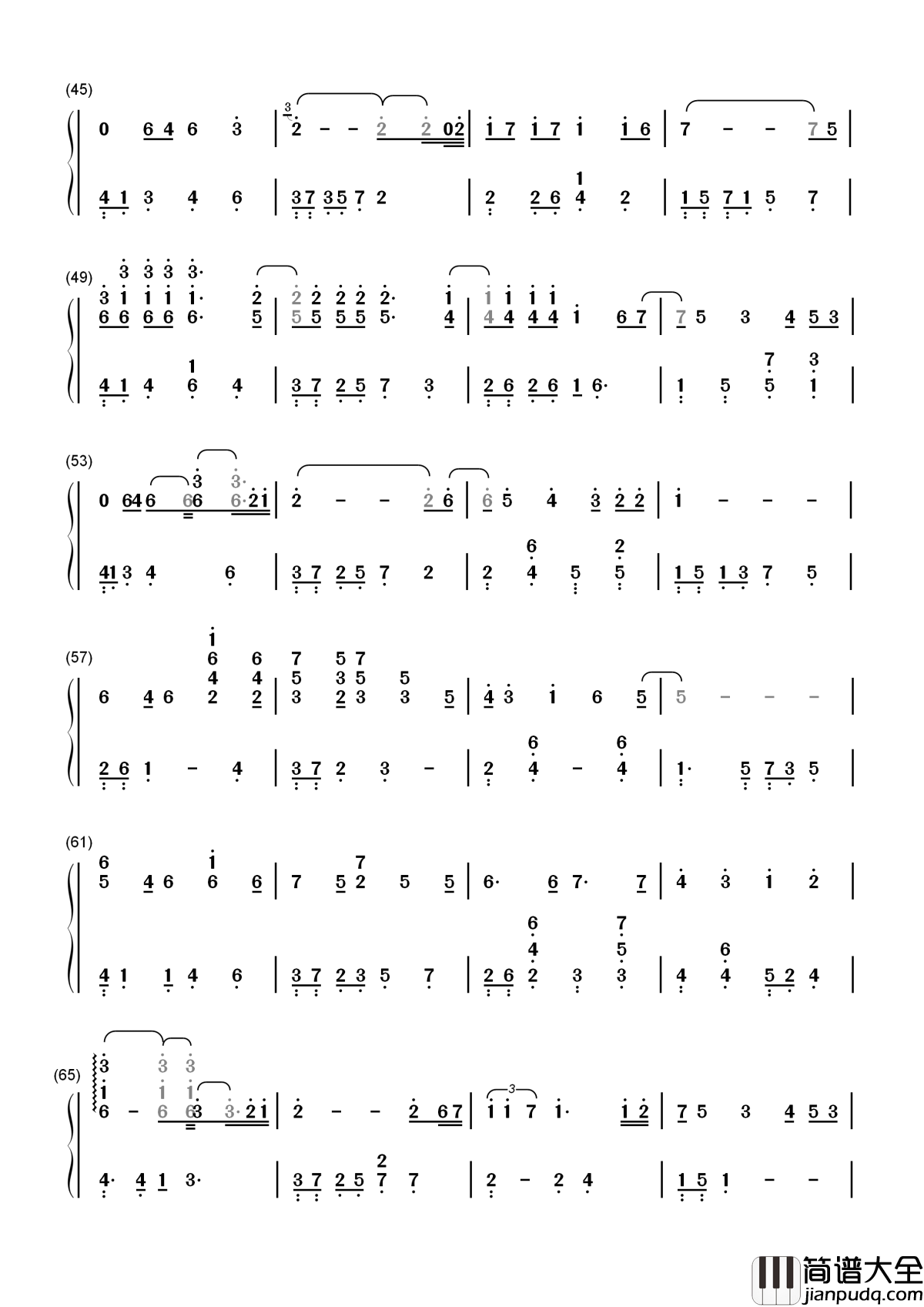 Loving_You简谱__Kenny_G____让我知道什么是海豚音!