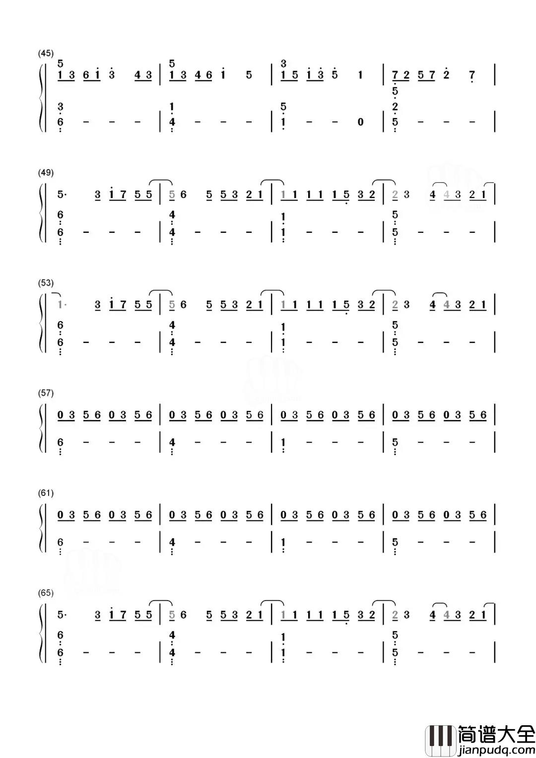 春娇与志明简谱_街道办GDC/欧阳耀莹_你的一生总会遇到一个张志明