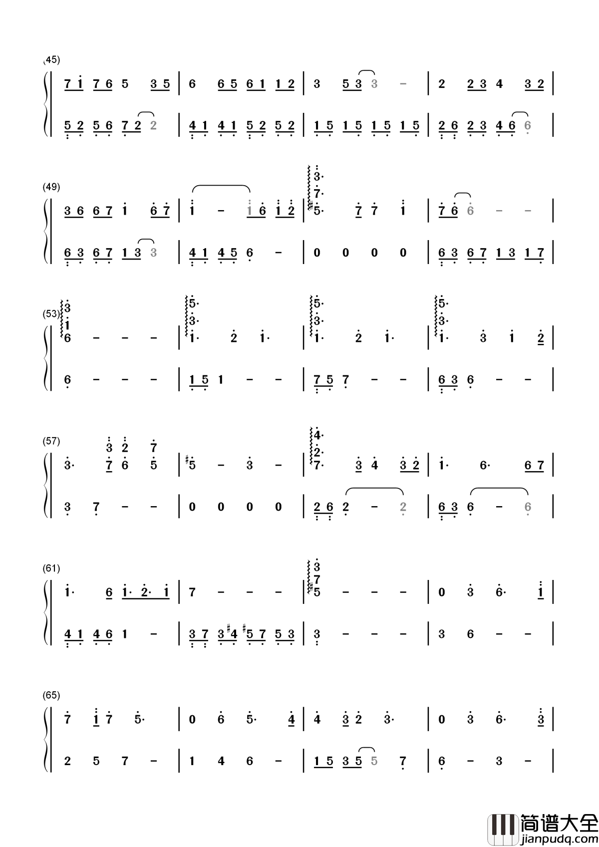 参商简谱_不才_相思已露结为霜遥想君已着寒裳