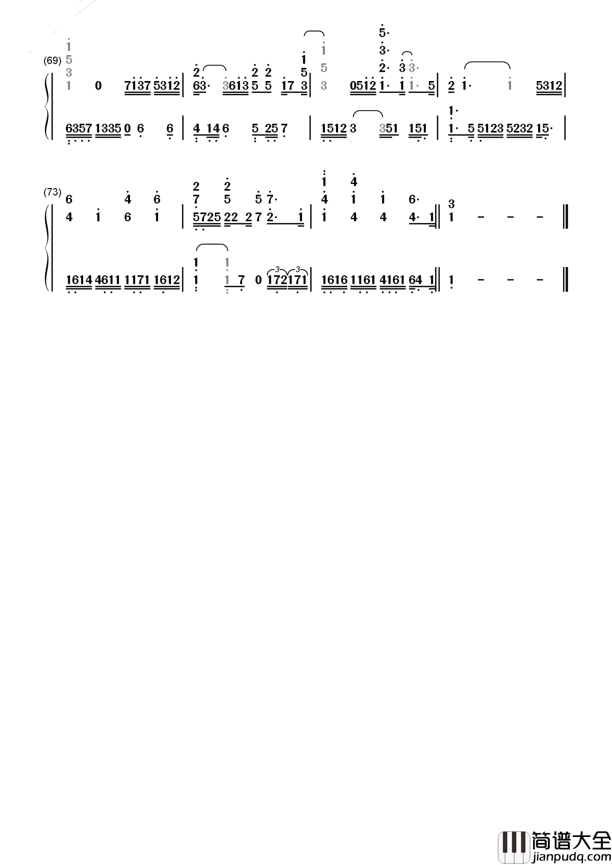 樱花樱花想见你简谱_Pop_遇见你真好!