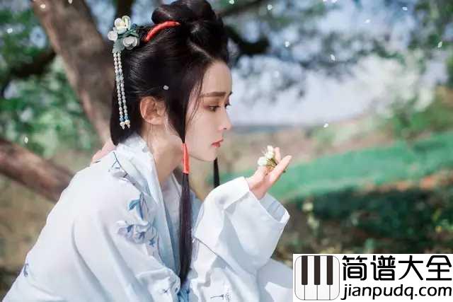 我的一个道姑朋友简谱_双笙_而你撑伞拥我入怀中一字一句誓言多珍重