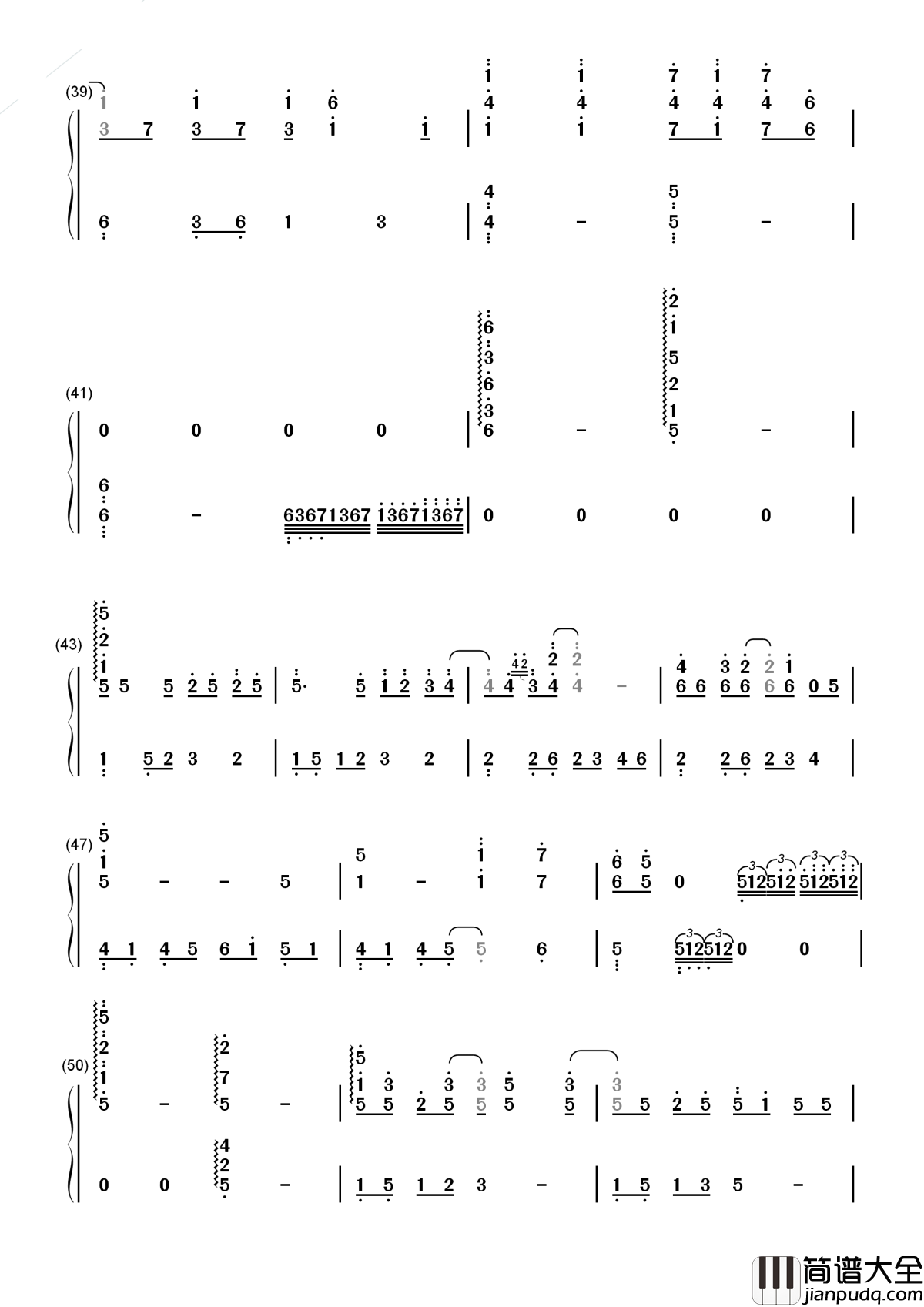 漂洋过海来看你简谱_刘明湘_望着你远去我竟悲伤得不能自已