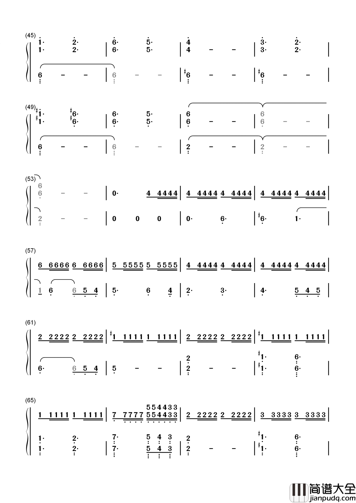 长城守卫军简谱_王者荣耀主题曲，气势恢宏