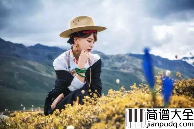 千古简谱_阿兰_白纸画卷难绘你不染纤尘的容颜