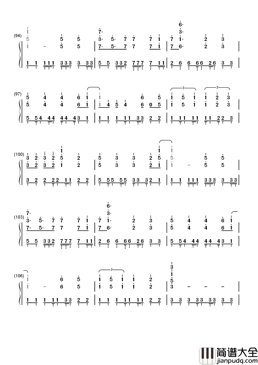 相亲相爱简谱_2010年春晚天下相亲与相爱,动身千里外心自成一脉