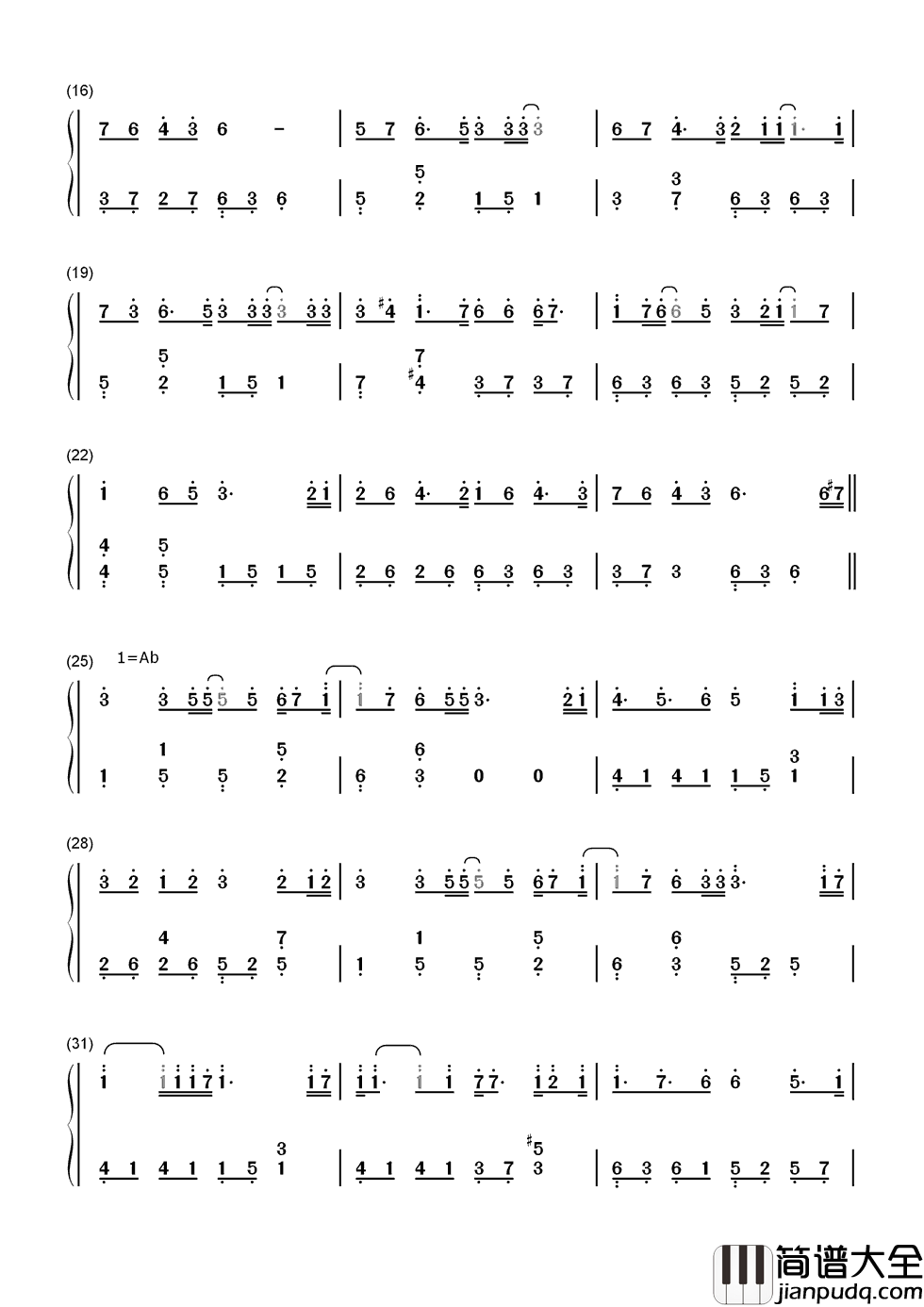 最初的梦想简谱_范玮琪_最初的梦想紧握在手上