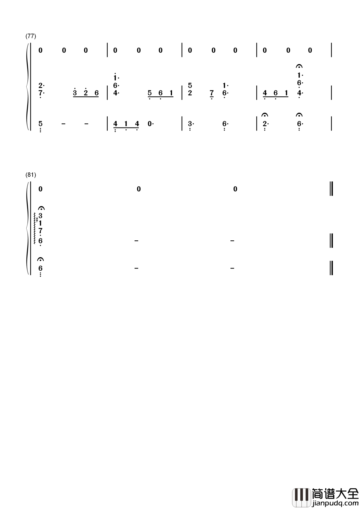 燕归巢钢琴谱_张杰/张靓颖_云水边静沐暖阳你在心上