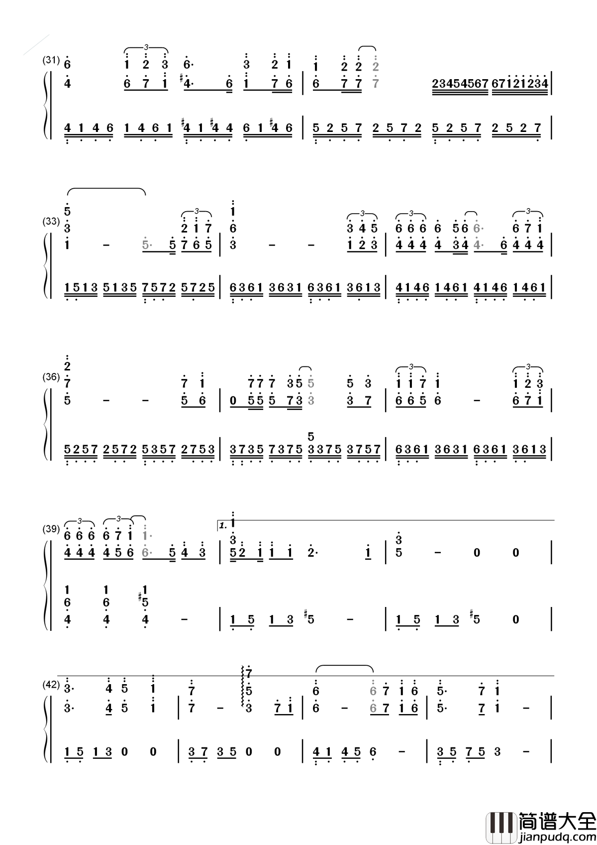 听海简谱_张惠妹_那一片海，有风，有情，还有你