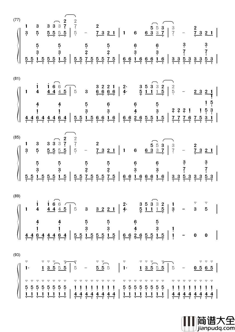 奔跑简谱_黄征_/_羽泉_随风飞翔有梦作翅膀__敢爱敢做勇敢闯一闯