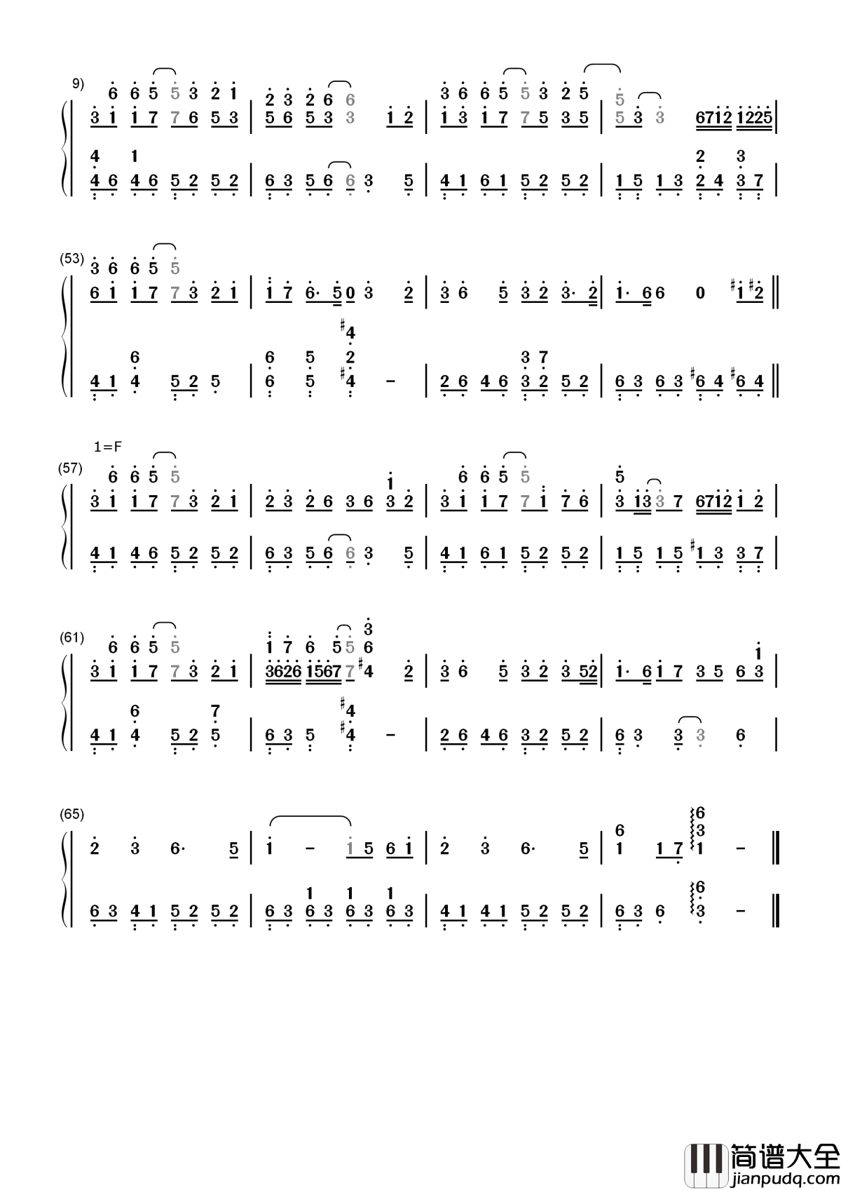 芊芊简谱__CRITTY_/_Kasa_YAYA_一曲轻描淡写勾勒尽是我的呼吸