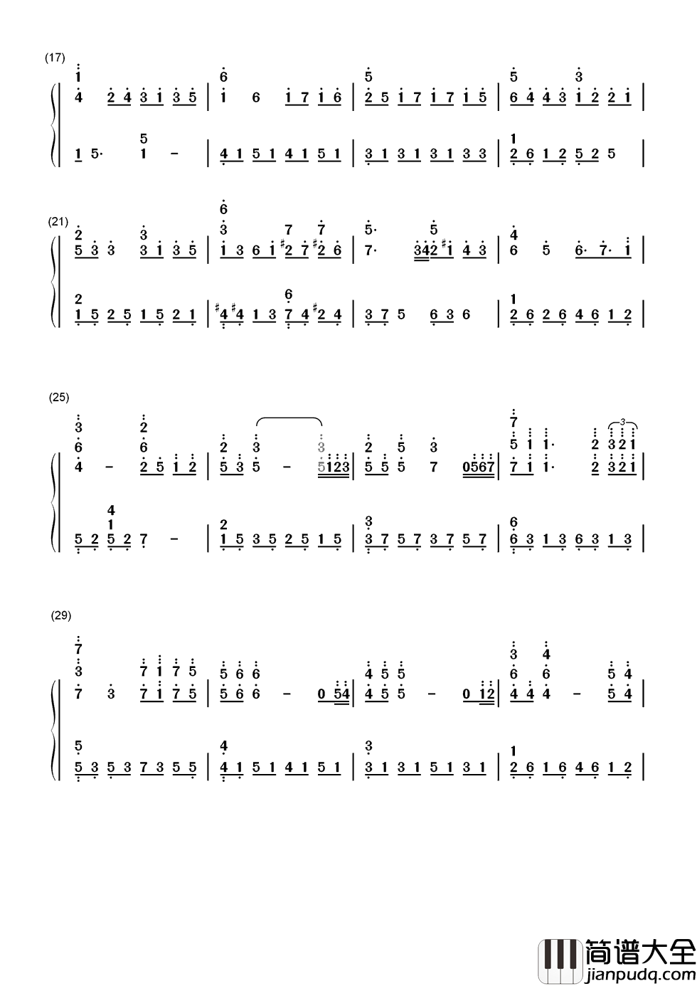 kiss_the_rain简谱____이루마____走心的音乐不过如此~