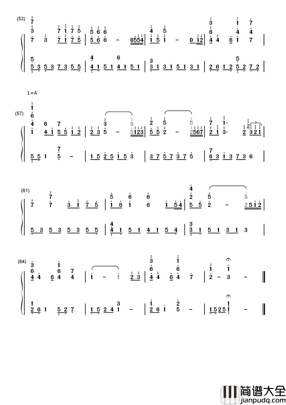 kiss_the_rain简谱____이루마____走心的音乐不过如此~