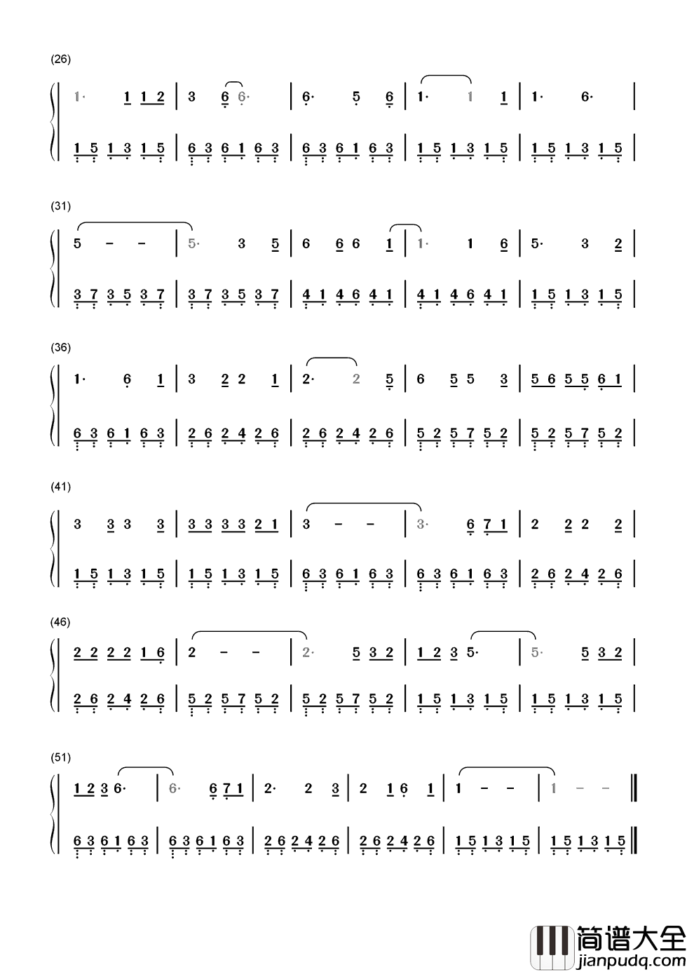 再回首简谱__姜育恒____时光流逝，我们要学着与光阴握手言和