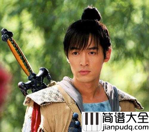 六月的雨简谱_胡歌_在我的心中都不可比拟