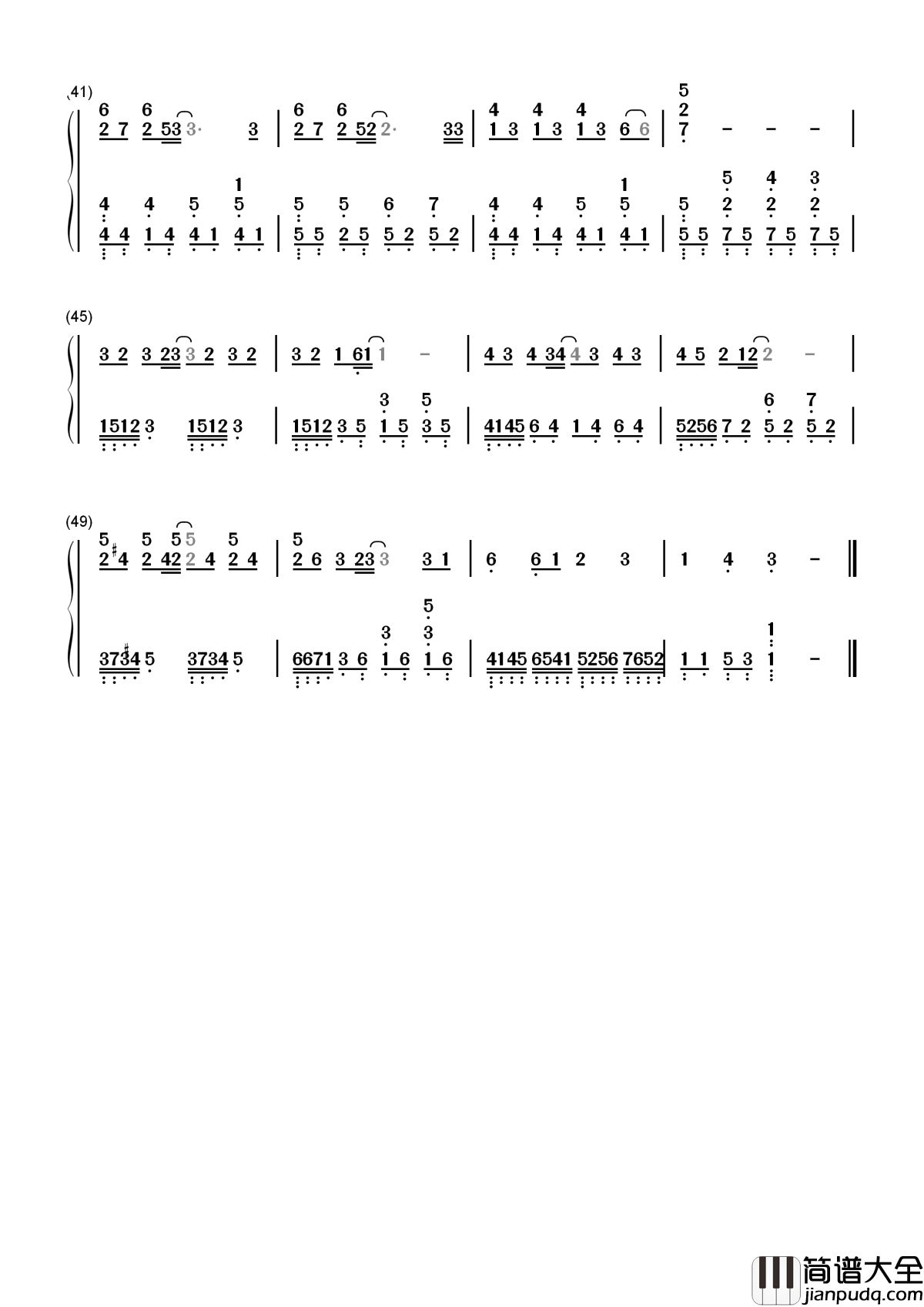 温柔简谱_五月天_我曾踏月而来只因你在山中