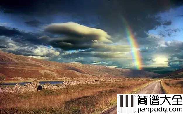 彩虹简谱__周杰伦___听懂周杰伦，你就听懂了爱情