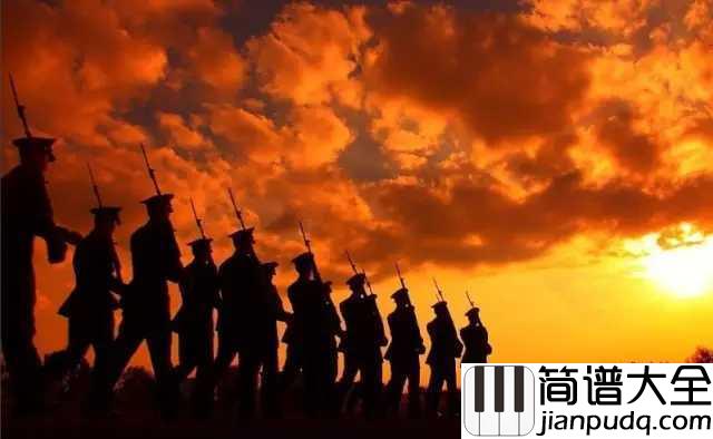 打靶归来简谱__霍勇__欢快激昂的旋律歌声影响了几代人