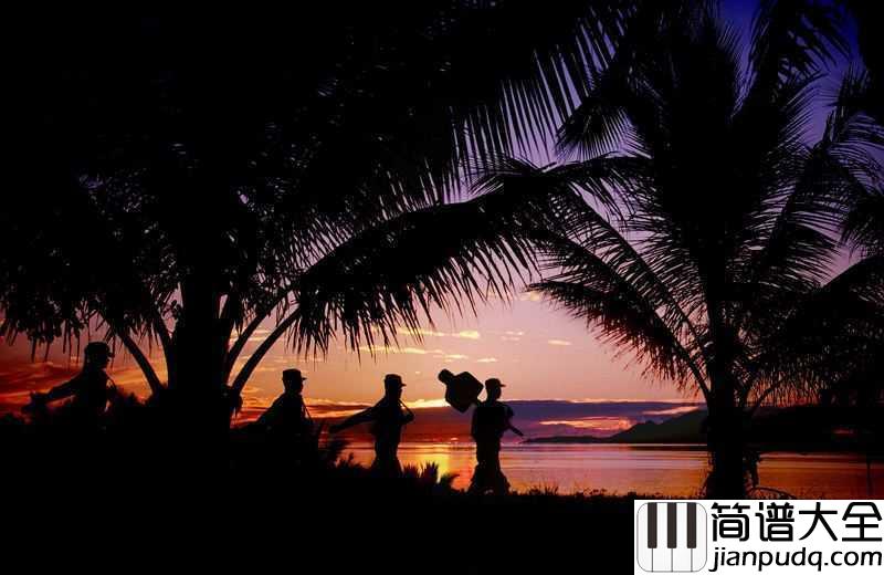 打靶归来简谱__霍勇__欢快激昂的旋律歌声影响了几代人