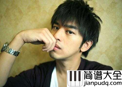 我不会喜欢你_简谱_陈柏霖_有你的城市下雨也美丽，从黎明后的太阳，到深夜里的月光。