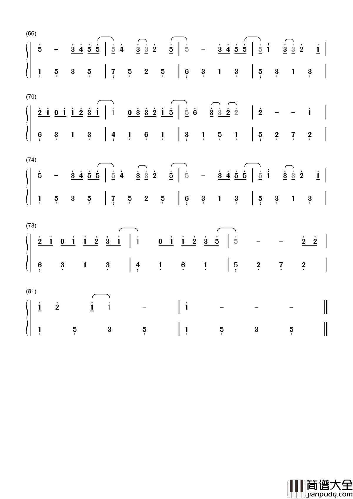 解脱简谱_张惠妹_放手是最好的解脱