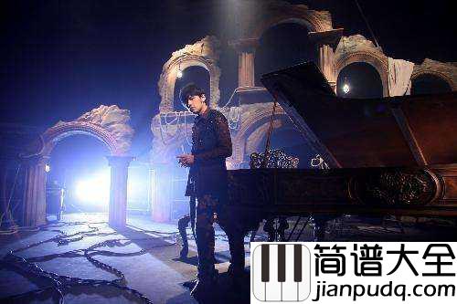 雨下一整晚简谱_周杰伦_原来我从未习惯，你已不在我身旁