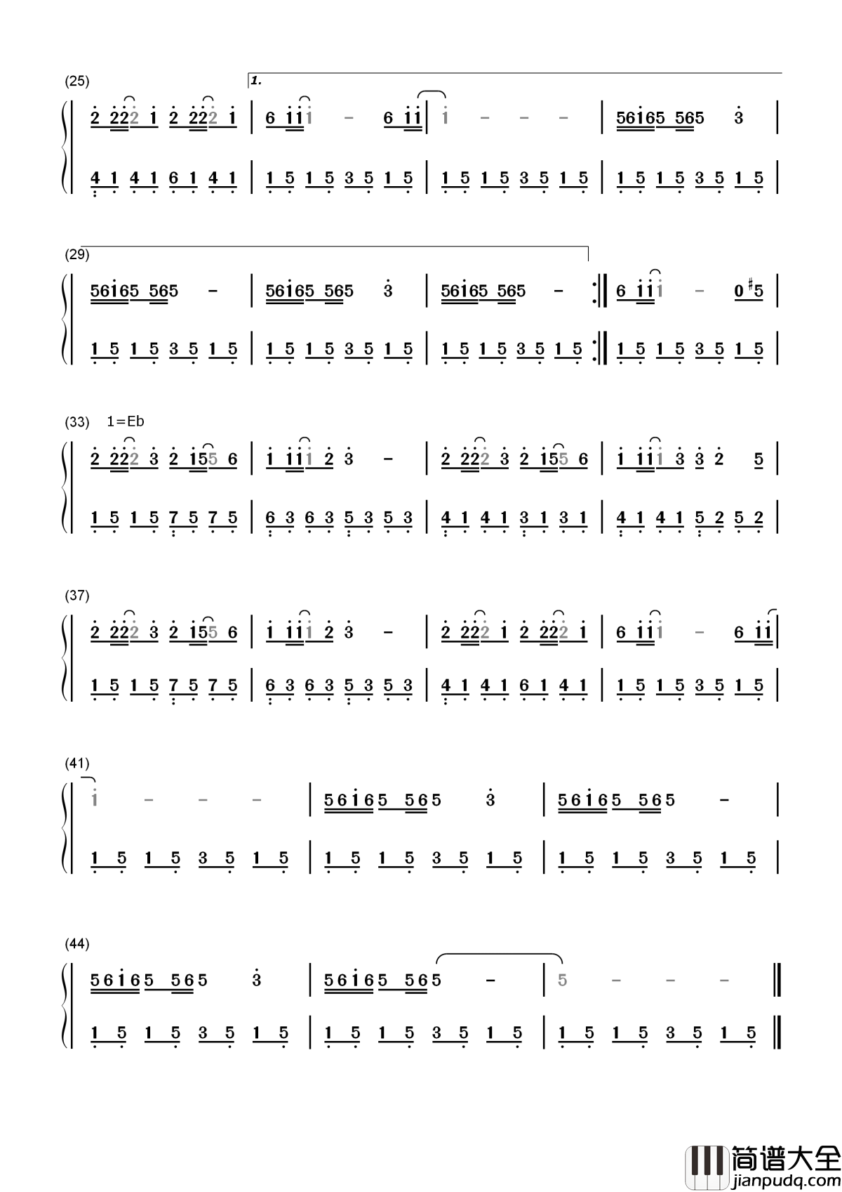 千里之外简谱_周杰伦;费玉清____十年后再唱经典