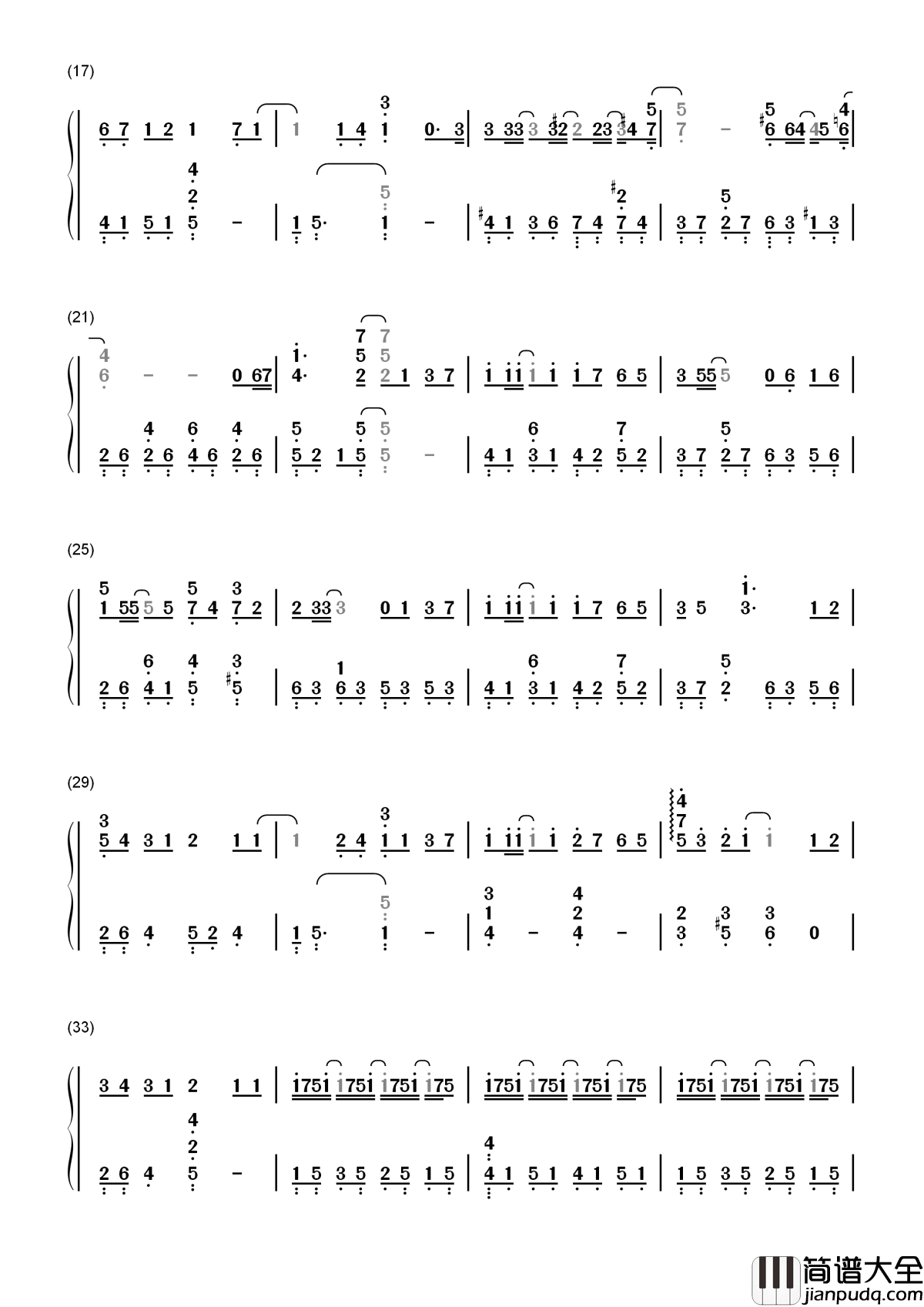 一点点简谱_周杰伦_当爱只剩一点点_痛却开始蔓延