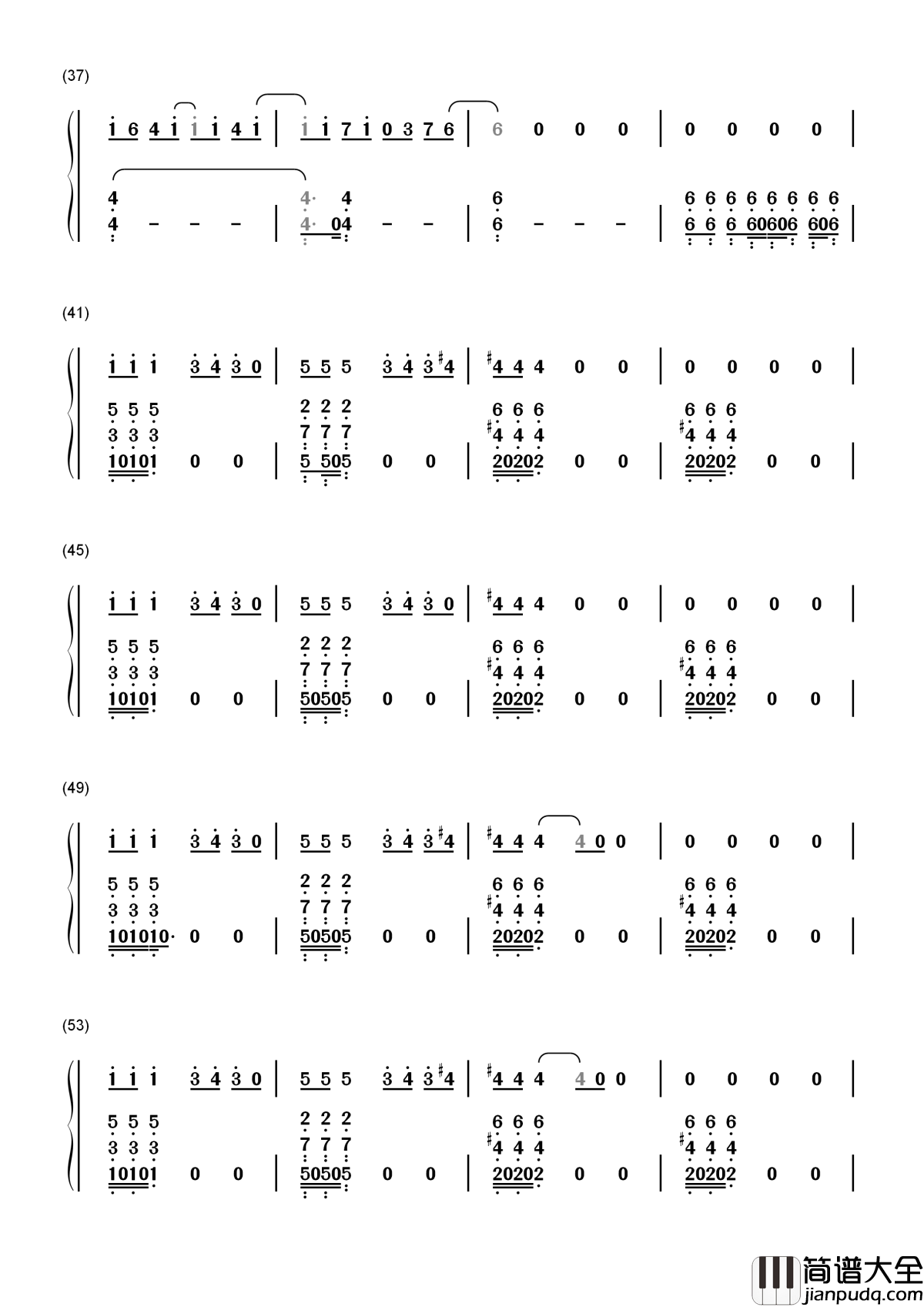 初学者简谱_薛之谦_贪婪的欺骗着初学者