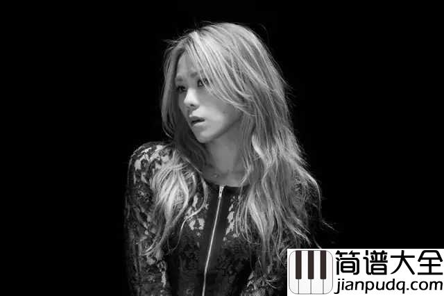 停格简谱_蔡健雅花儿枯了时间走了，没有不舍得