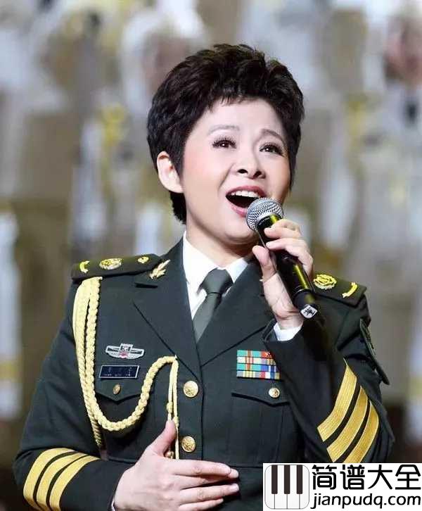 望星空简谱__董文华_不可多得的军旅情歌