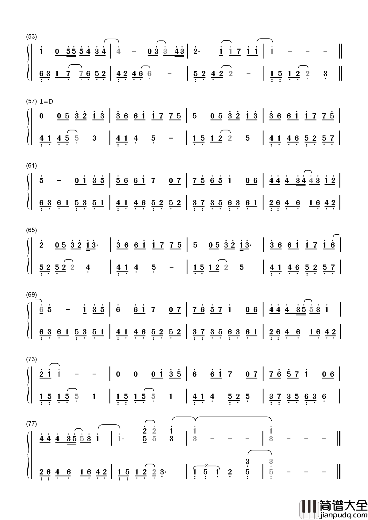 裂缝中的阳光简谱_林俊杰_阳光总在风雨后，阴云上总会有晴空